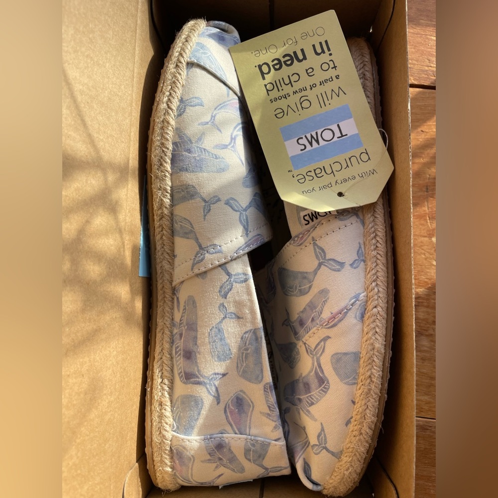 Whale Toms, Size 8.5